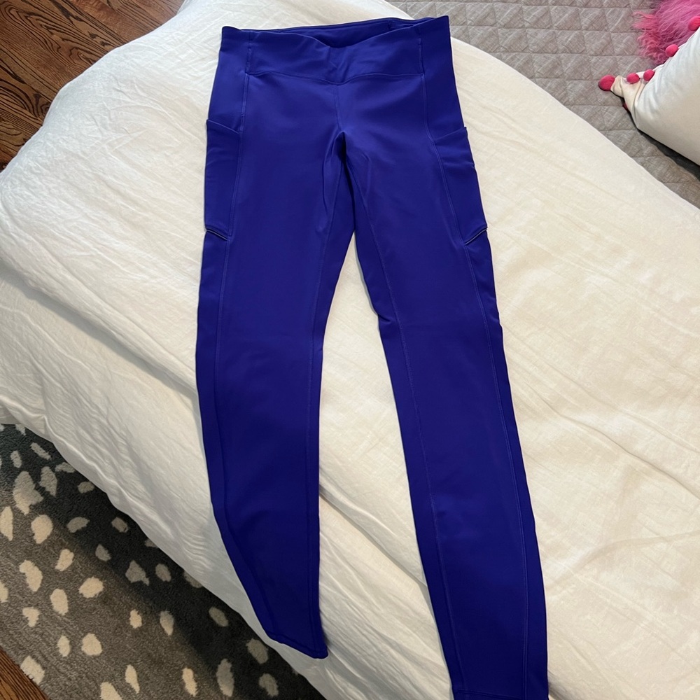Size 6 violet lululemon leggings!